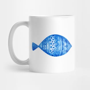 Blue fish Mug